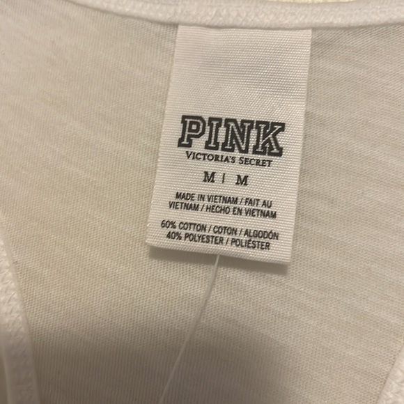 VS Pink race back sequin tank - Picture 3 of 5